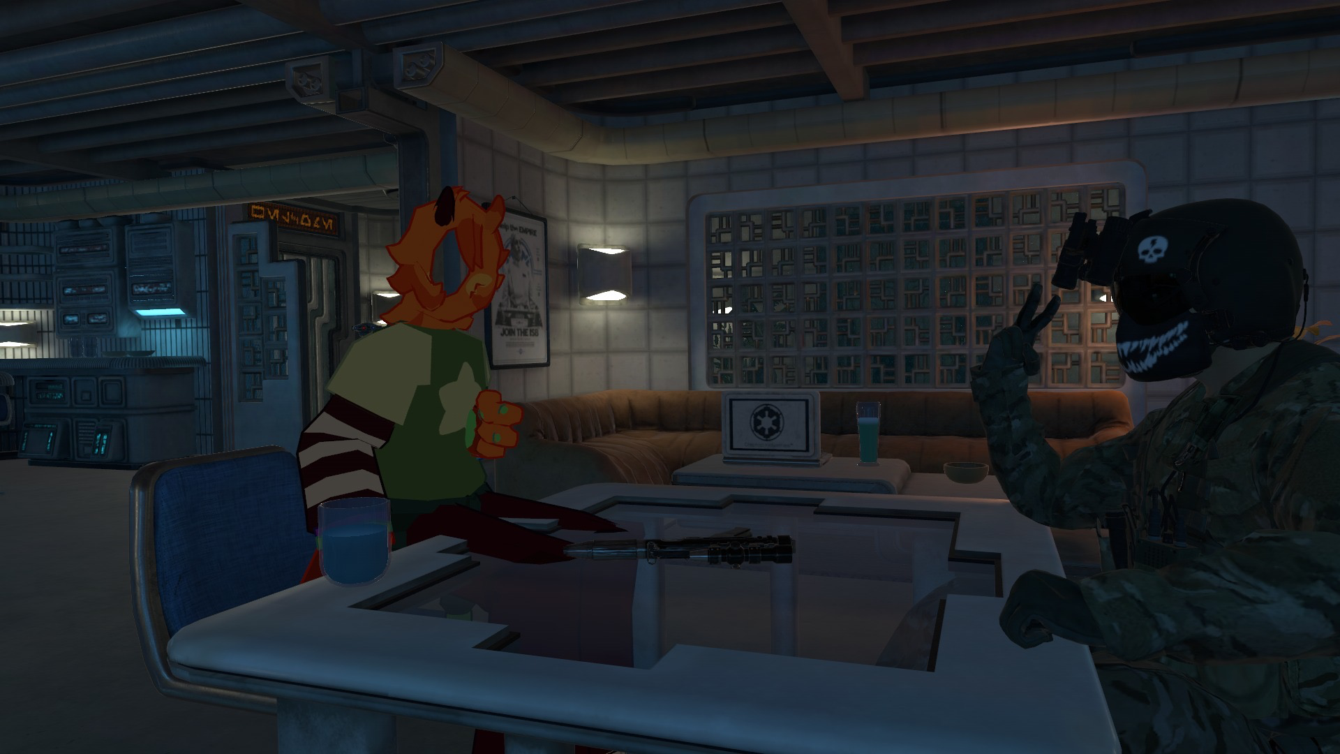 Dumbasses court of Vrchatのバナー