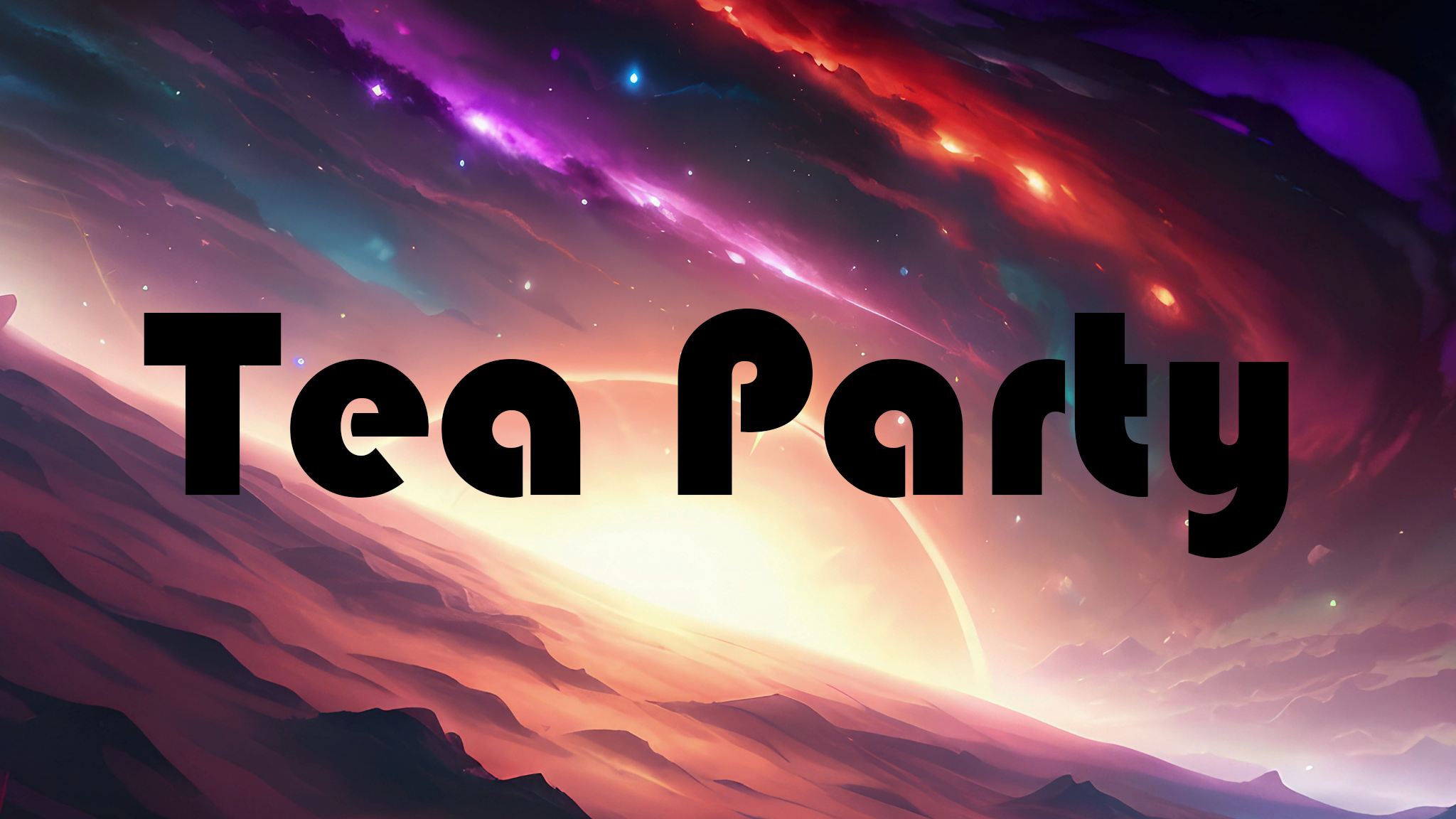 Tea Partyのバナー
