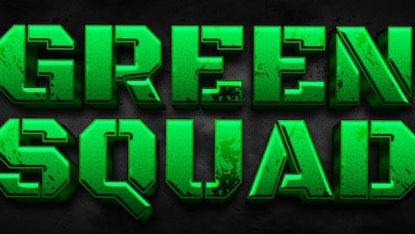 The green Squadのバナー
