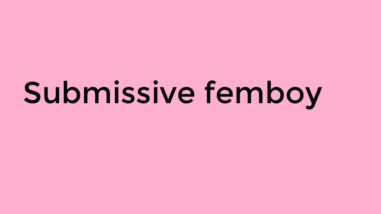 Submissive femboyのバナー