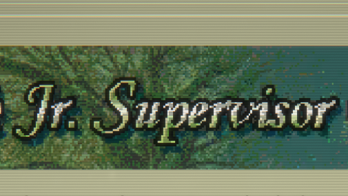 Junior Supervisorsのバナー
