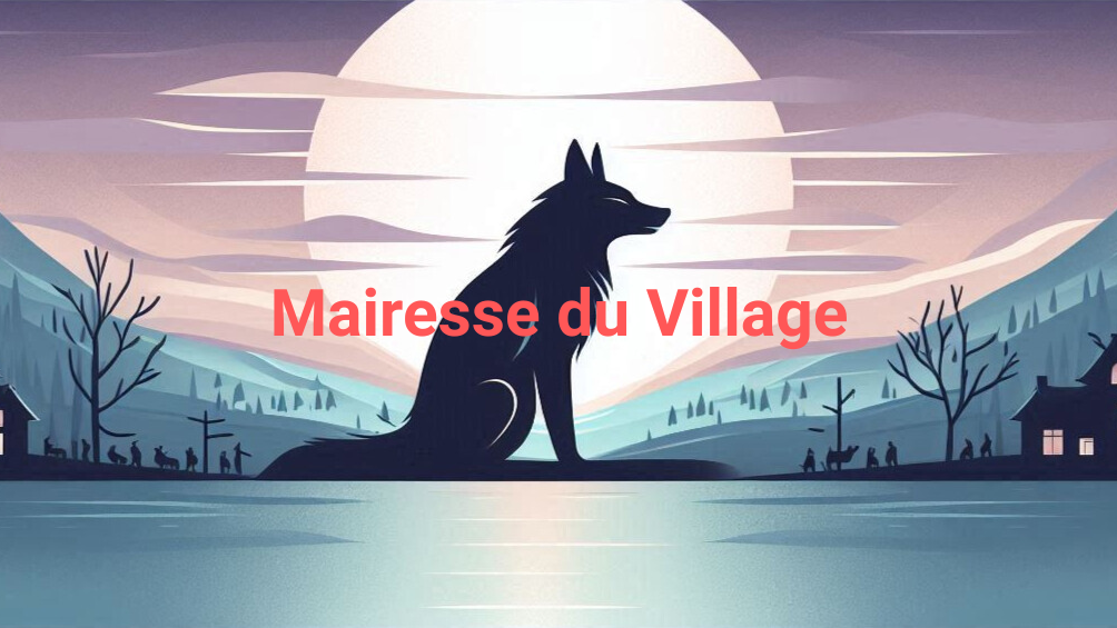 Mairesse Le Village endormiのバナー