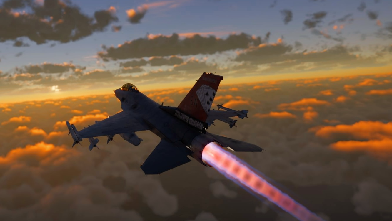 F16C fighting falconのバナー