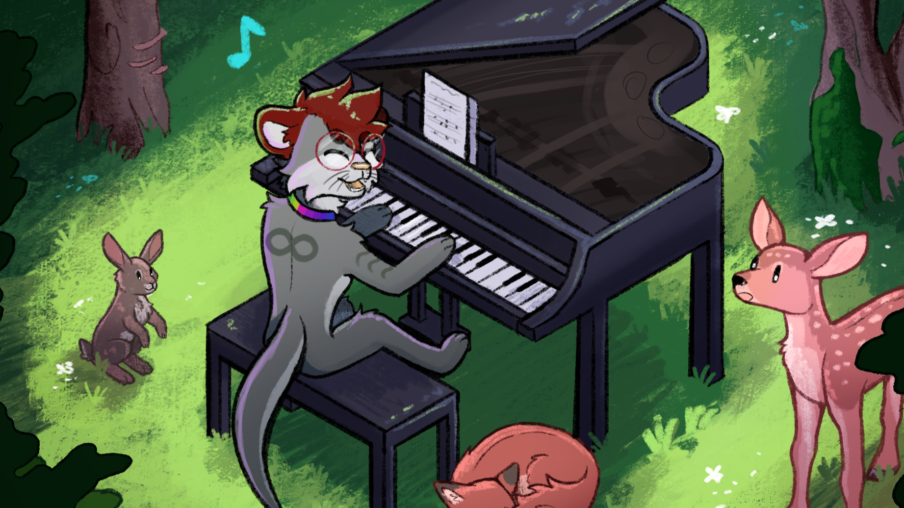 Omari's Menagerieのバナー