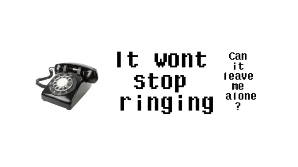 The Ringing Wont Stopのバナー