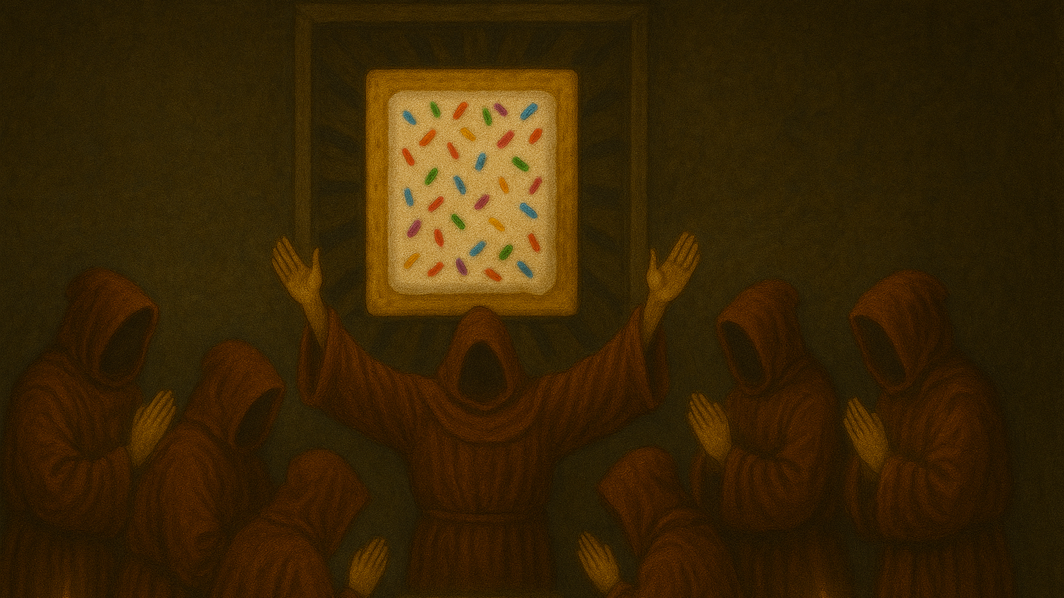 The cult of poptartsのバナー
