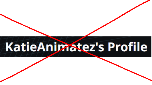 OFFICAL KATIEANIMATEZ hate groupのバナー