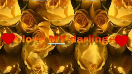 I love MY darlingのバナー
