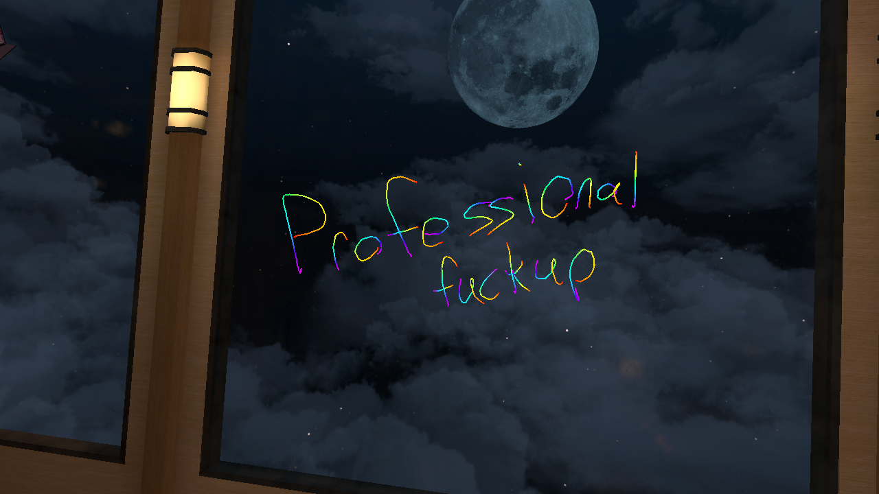 Professional fuckupのバナー