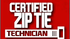 zip tie certifiedのバナー