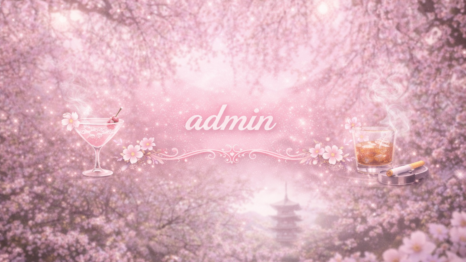Sakura Sips Adminのバナー
