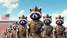 Racoon armyのバナー