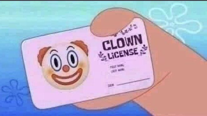 Verified Clownのバナー