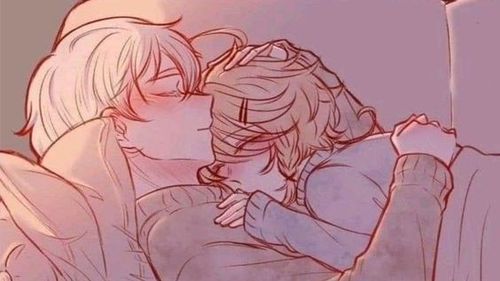 sleep and cuddle togetherのバナー