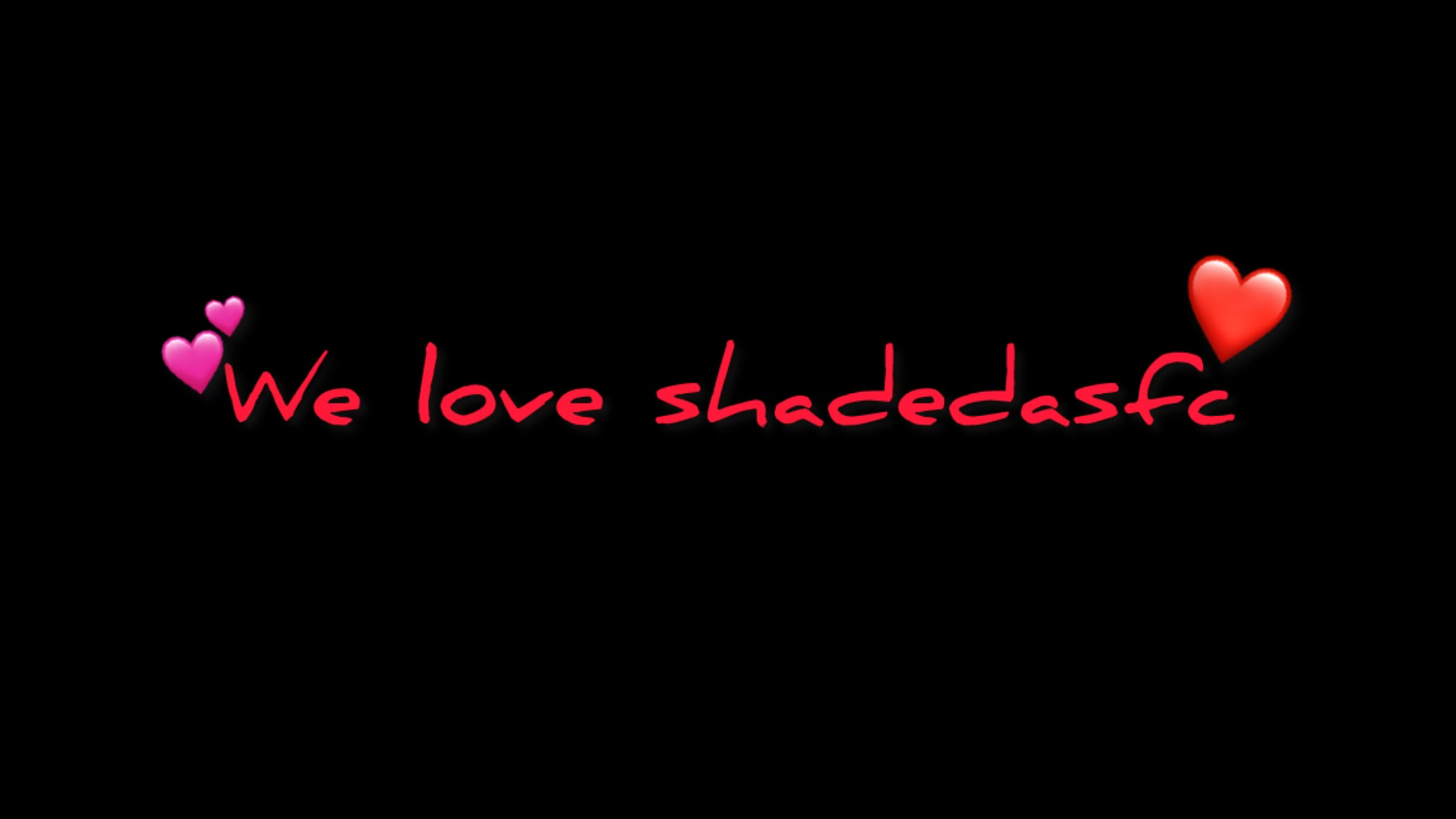 we love Shadedasfcのバナー