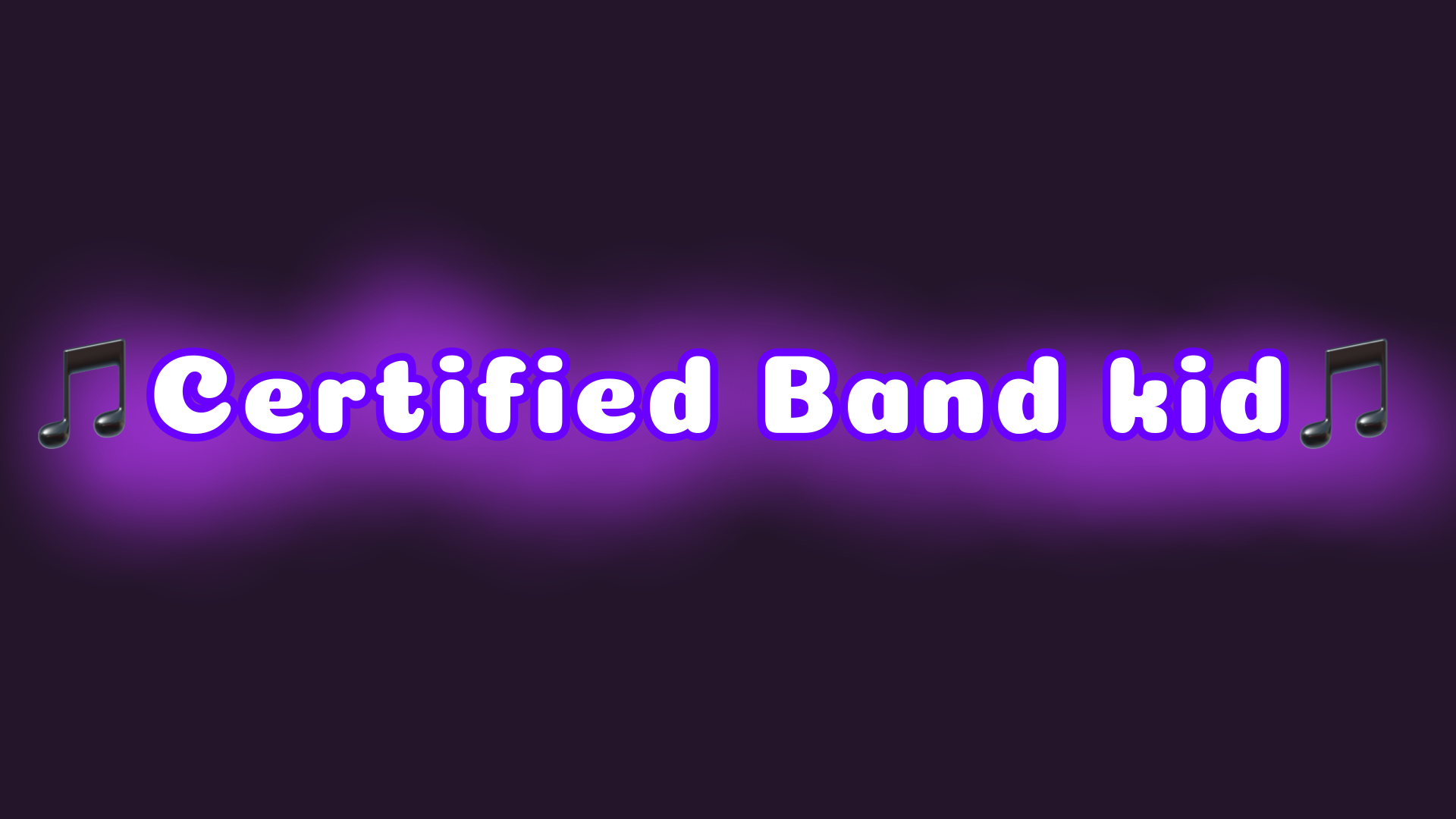 Certified Band kidのバナー