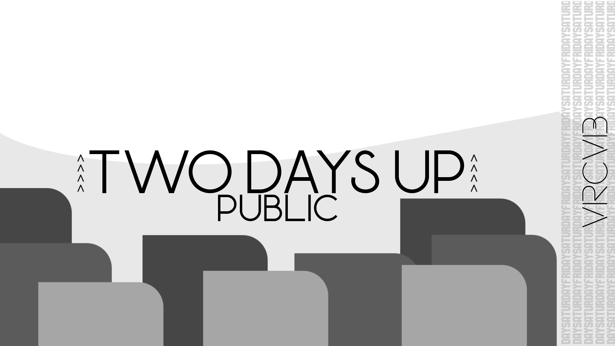 Two Days Up Publicのバナー