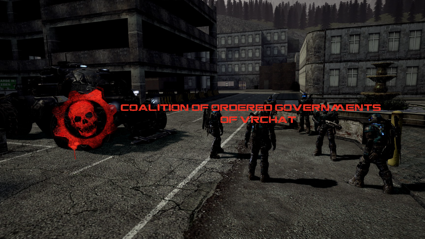 The Coalition of Ordered Governments of VRChatのバナー