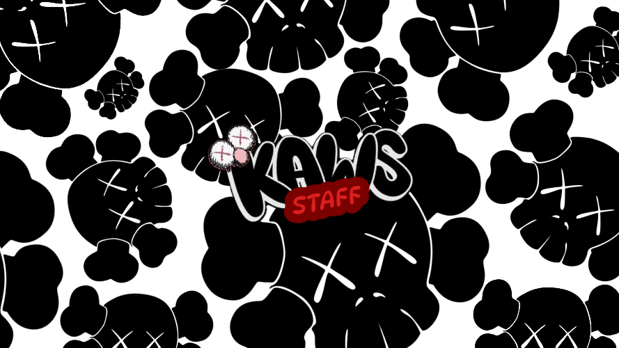 KAWS STAFFのバナー