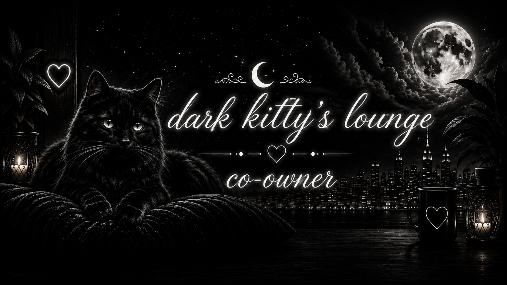 Dark kitty lounge co-owner