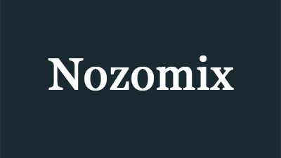 Nozomixのバナー