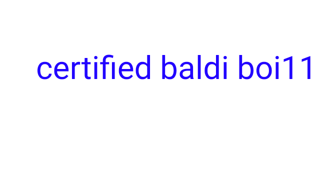 baldi boi