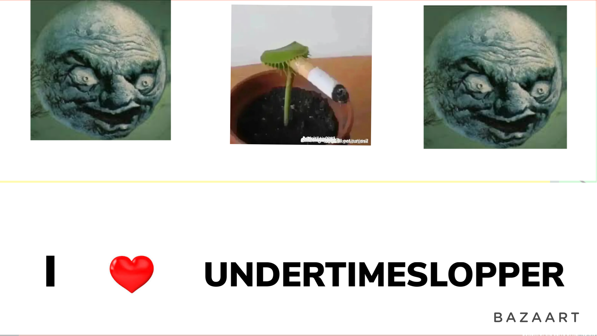 i love undertime slopperのバナー