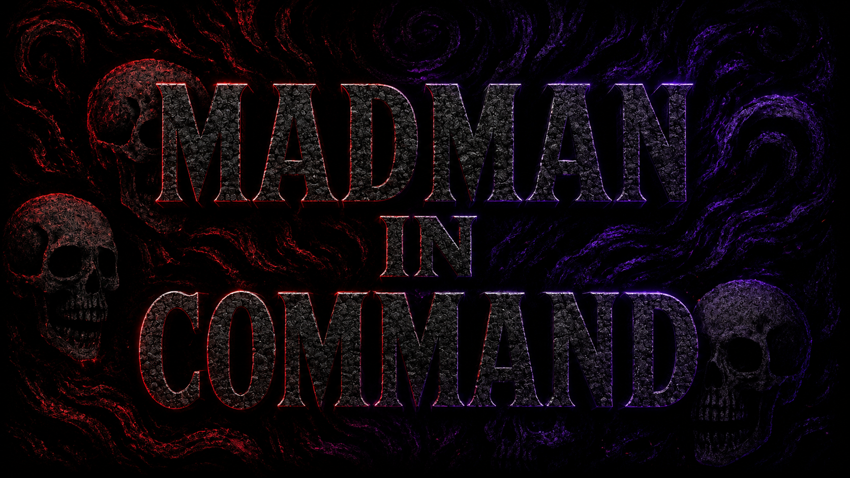 MADMAN IN COMMANDのバナー