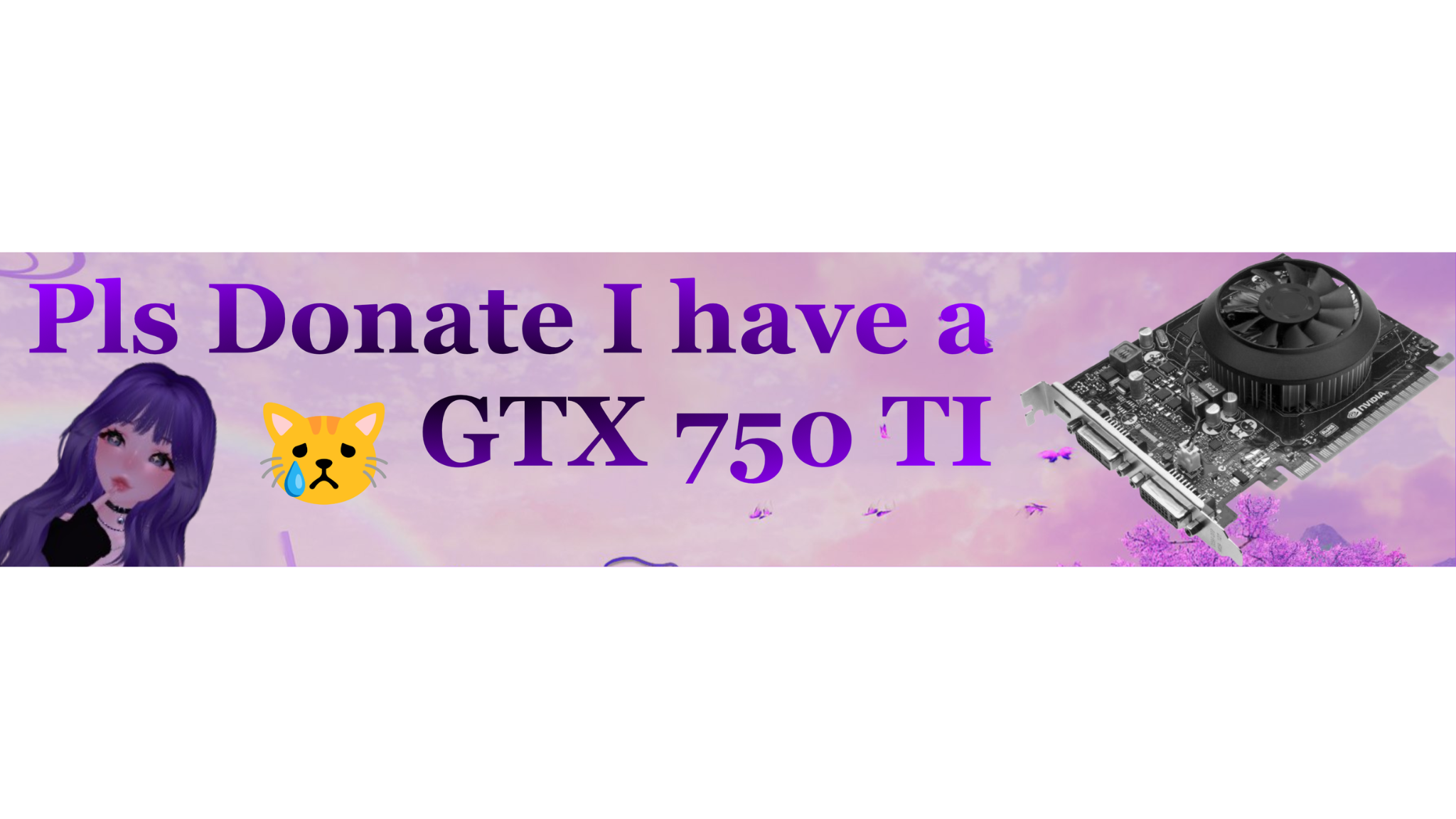 Donate Pleaase uwuのバナー