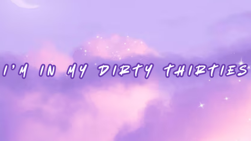 Dirty Thirtiesのバナー