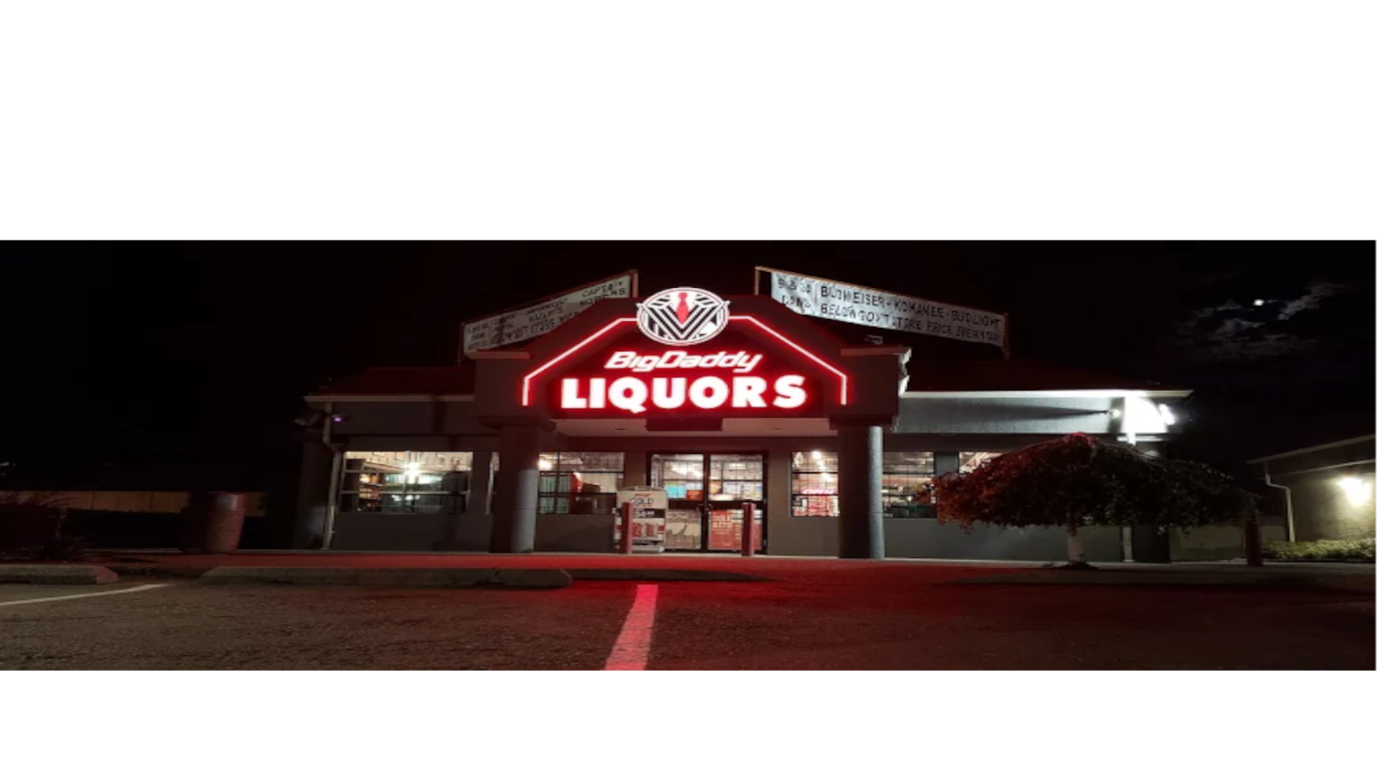 BigDaddy Liquorのバナー