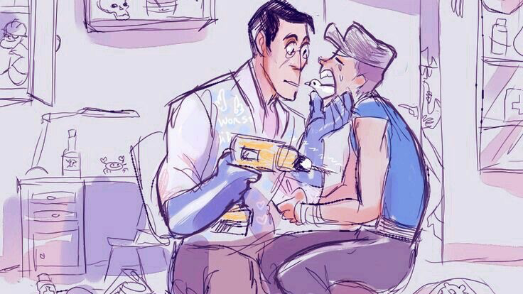 Medic and Scout bffのバナー