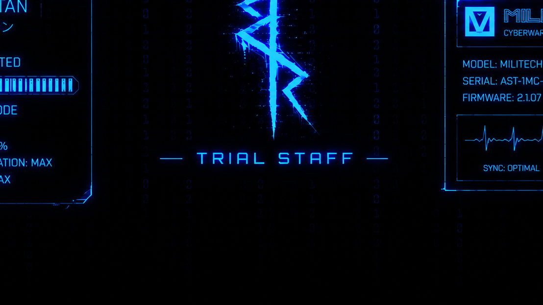 Trial Staffのバナー