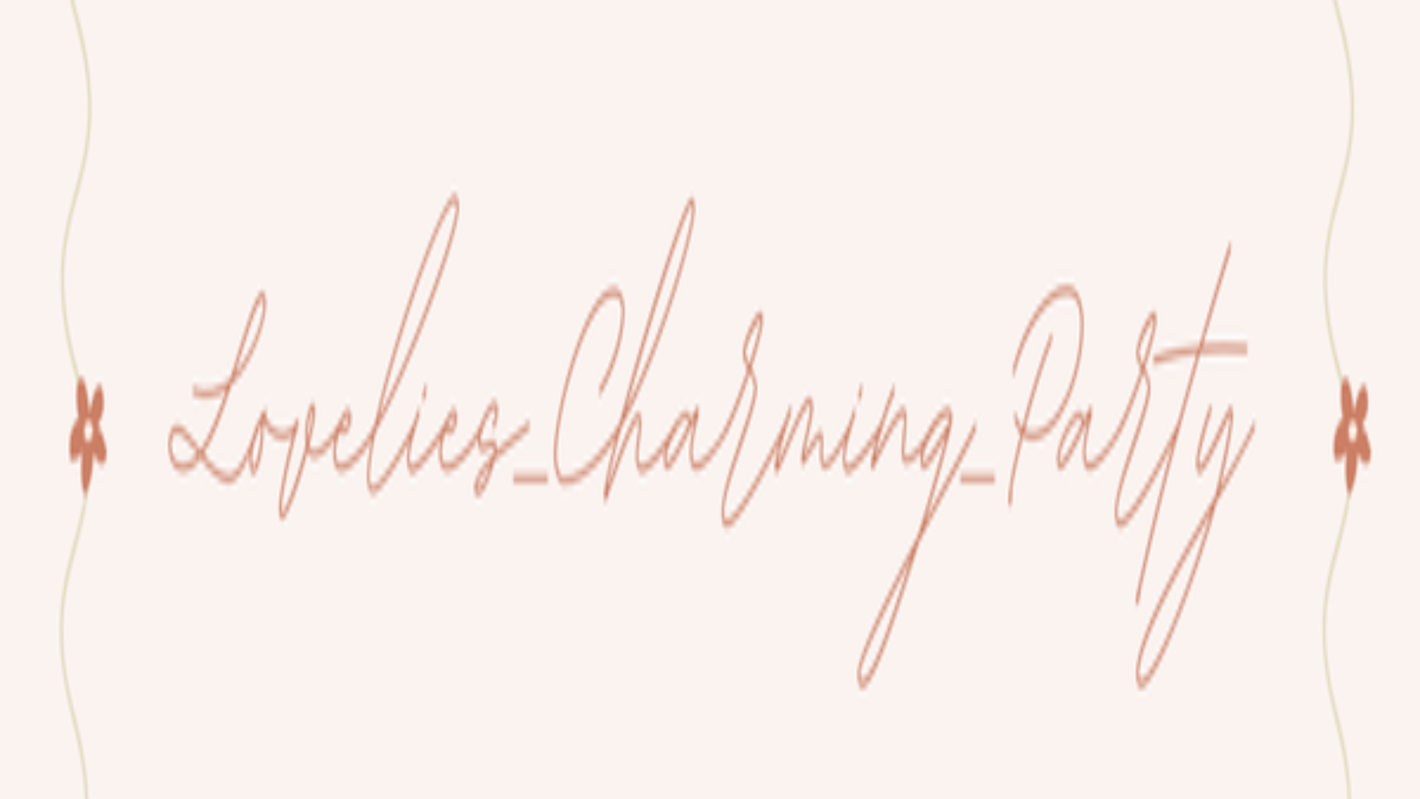 Lovelies_Charming_Partyのバナー