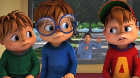 alvin and THE chipmunksのバナー
