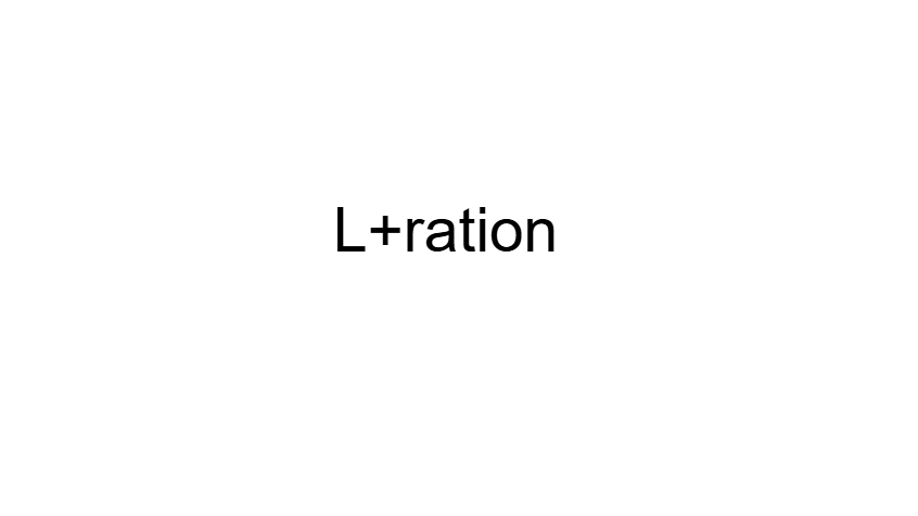 L plus rationのバナー