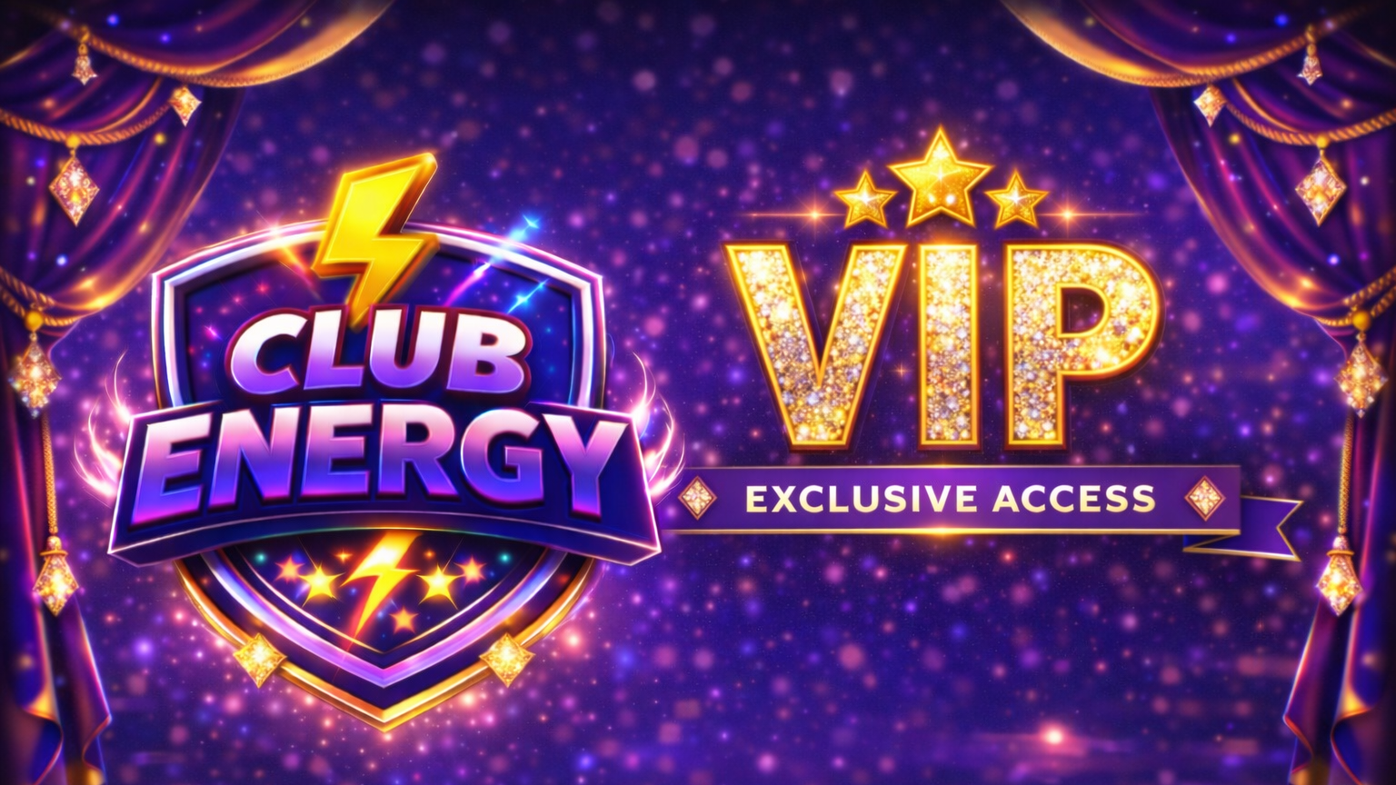 Club energy vipのバナー
