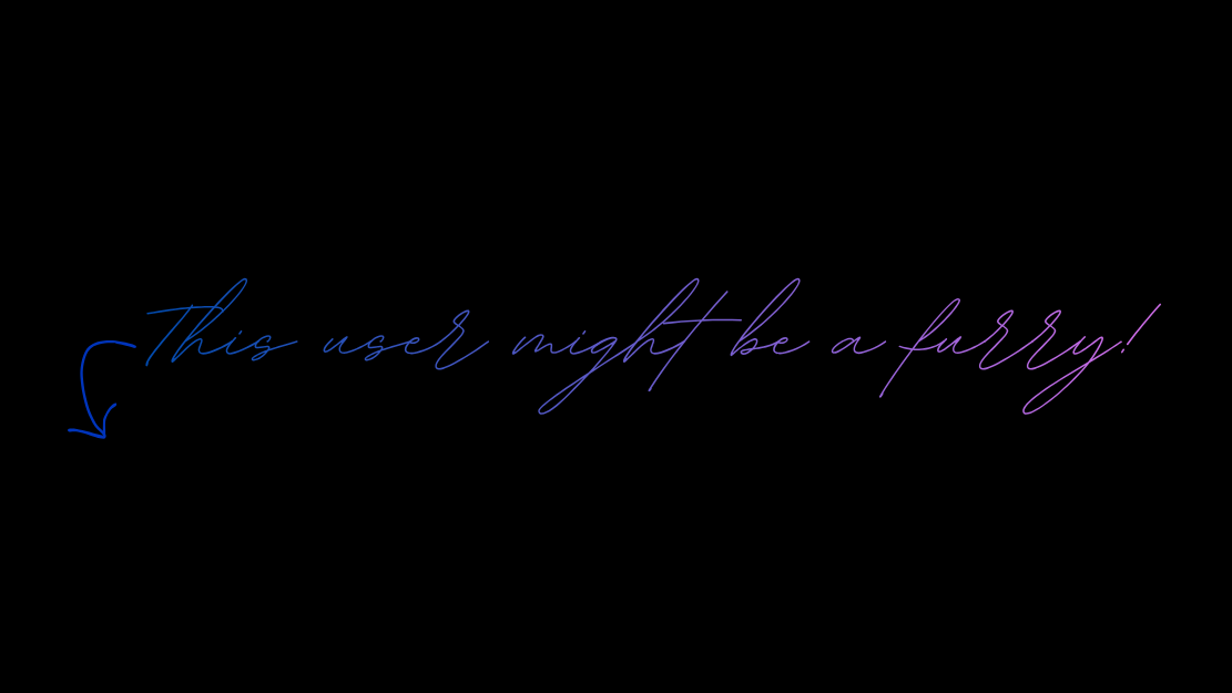 Might be a furryのバナー
