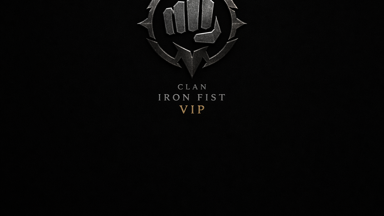 Clan iron fist vipのバナー