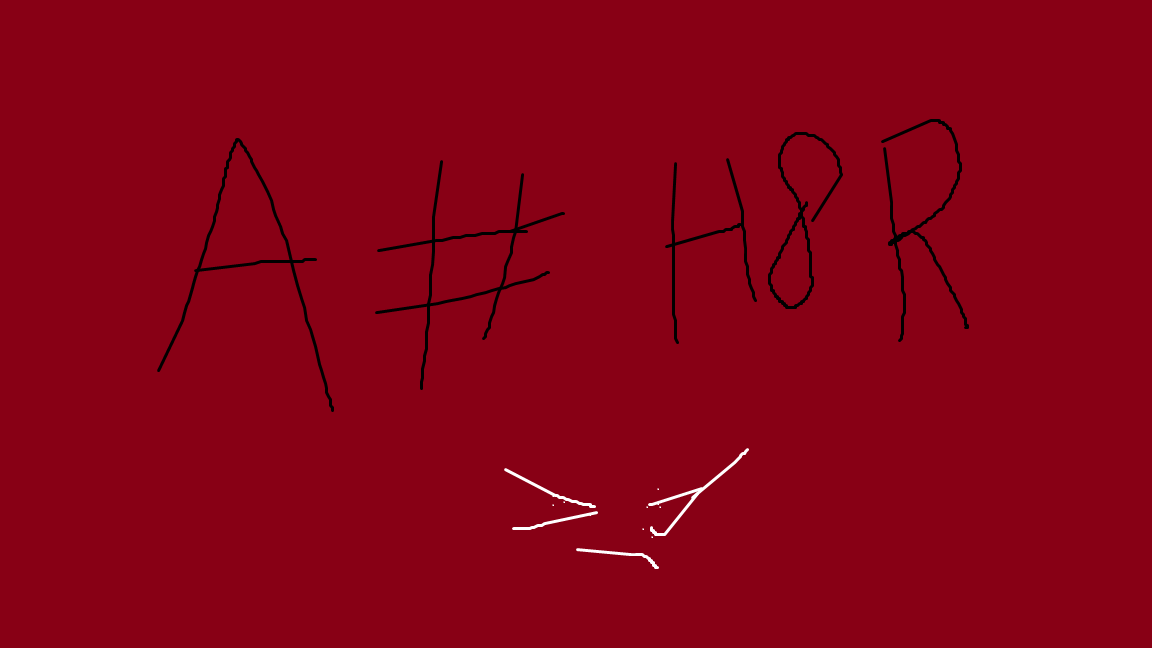 A SHARP H8Rs