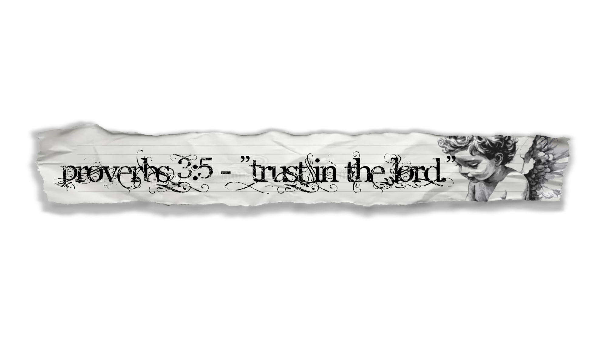 Trust in the Lordのバナー