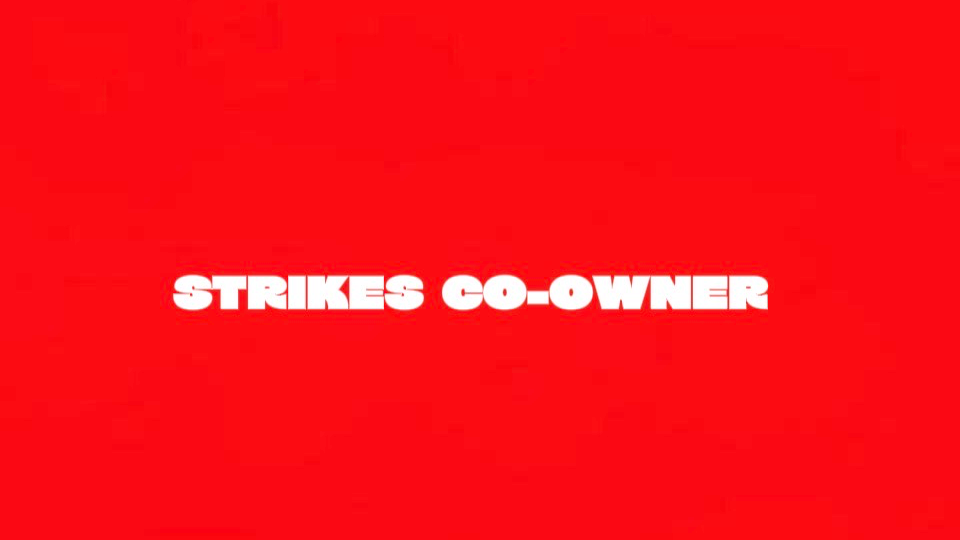 Strikes co-ownerのバナー