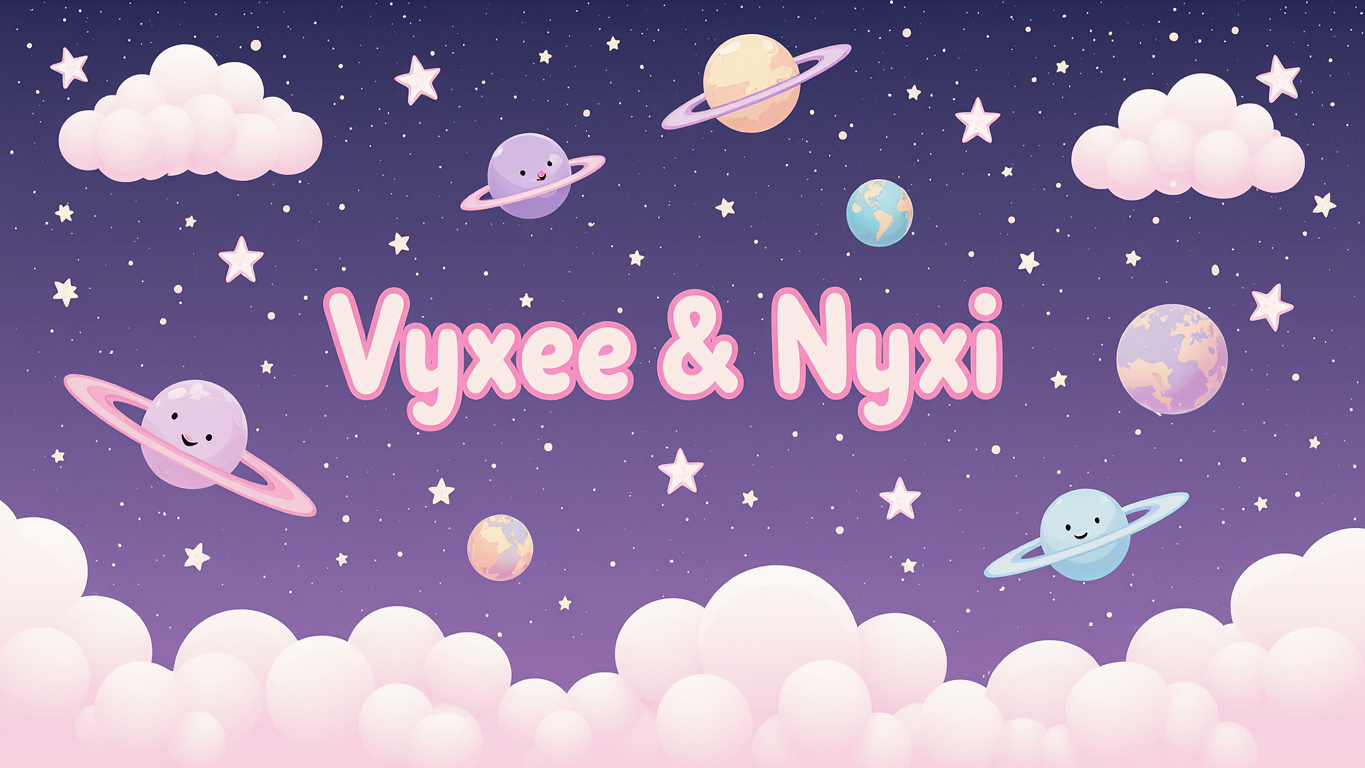 Vyxee and Nyxiのバナー