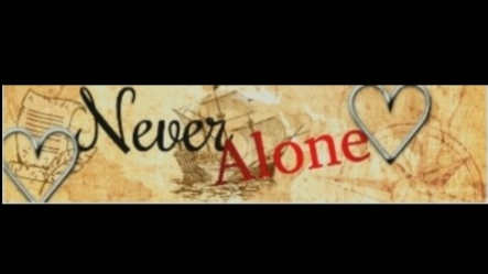 Never Aloneのバナー