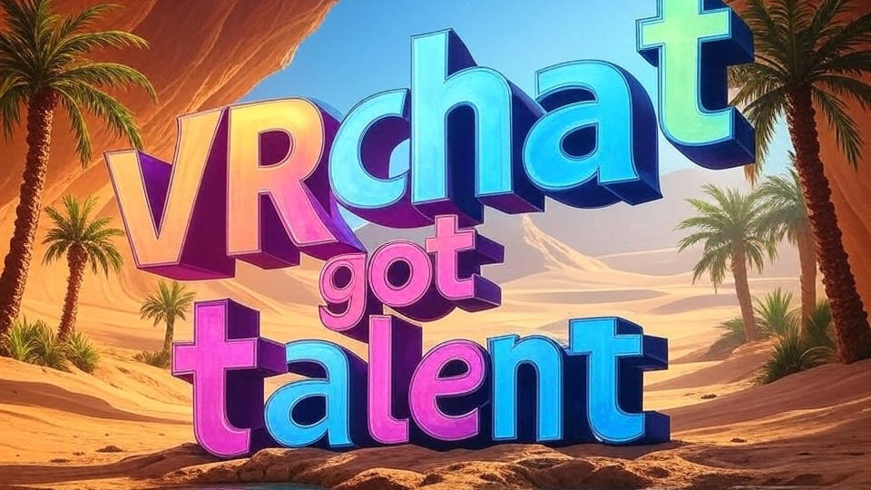 VRC got Talentのバナー