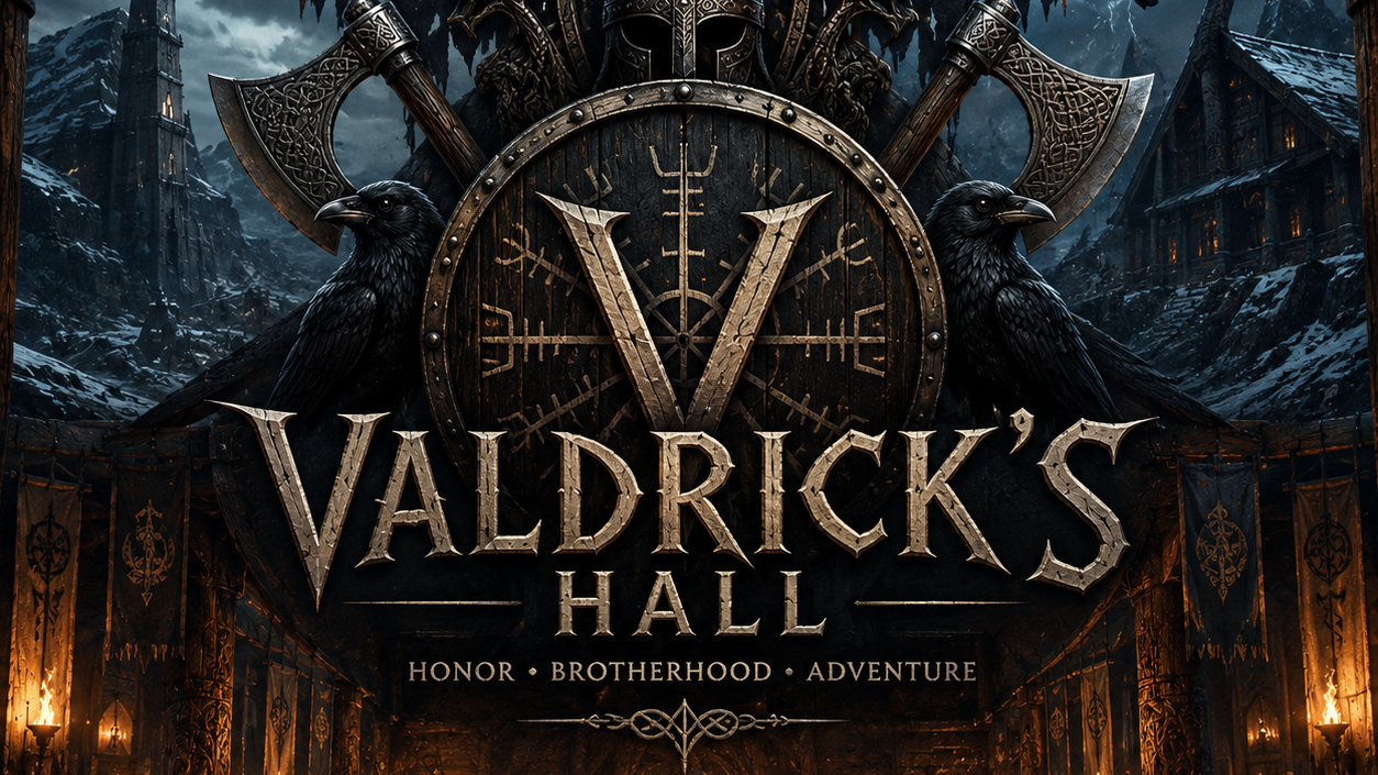 Valdriks Hallのバナー