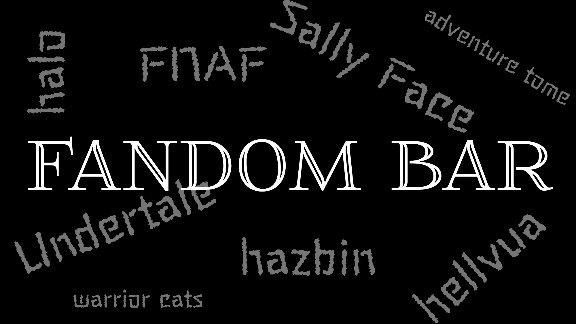 Fandom barのバナー