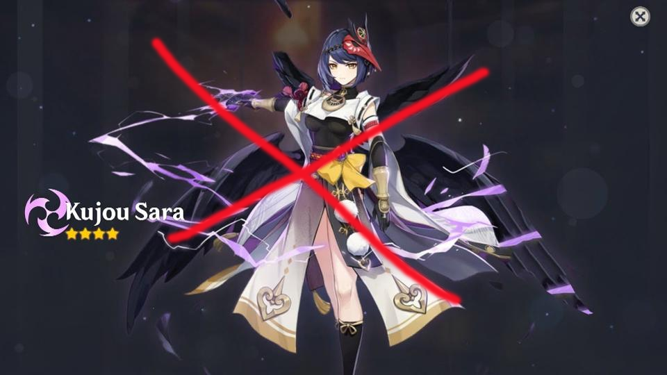 Kujou Sara Hatersのバナー