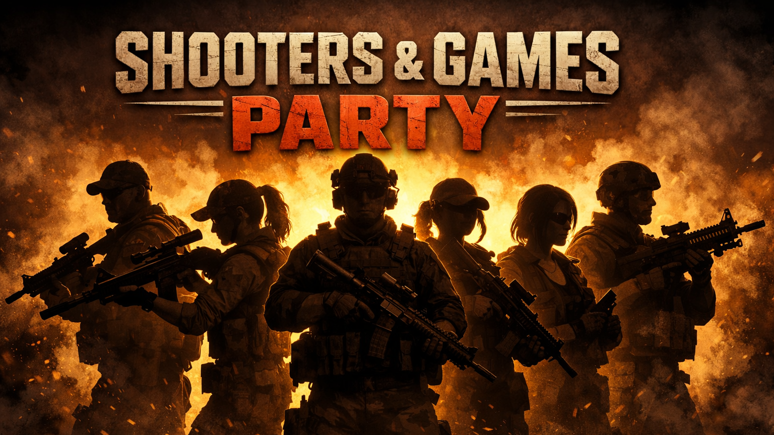 Shooters and Games Partyのバナー
