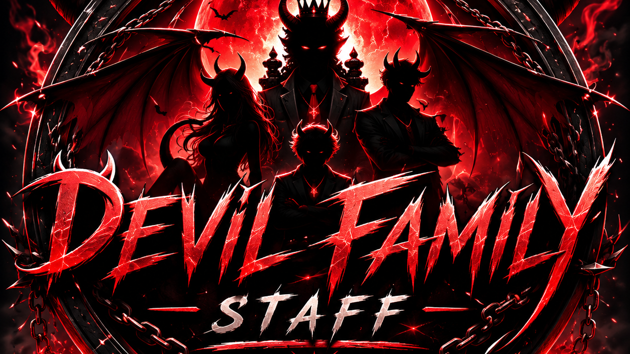 Devil family staffのバナー